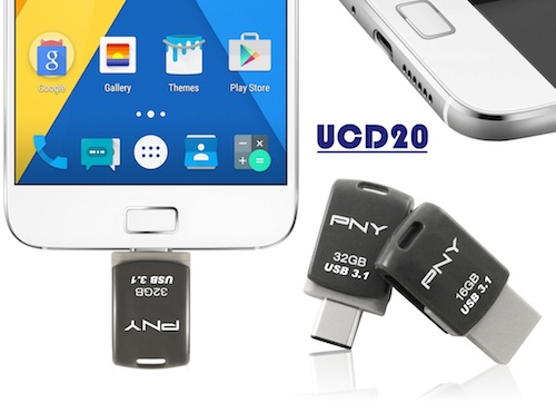 Ổ USB xoay 360 độ, tích hợp đồng thời 2 chuẩn kết nối