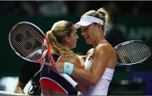 WTA Finals ngày 1: Halep, Kerber thắng trận ra quân
