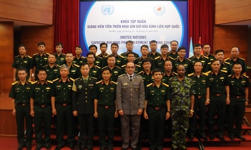 Nữ quân nhân Việt có thể tham gia gìn giữ hòa bình LHQ