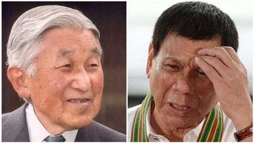 Quan chức Nhật lo ông Duterte nhai kẹo cao su trước mặt Thiên hoàng