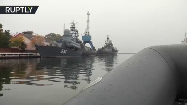 Đặc nhiệm Nga trình diễn khả năng chiến đấu dưới nước