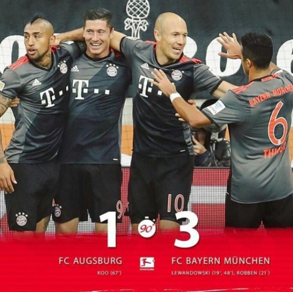 Bayern Munich xây chắc ngôi đầu, Dortmund gây thất vọng lớn