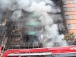 Hà  Nội: Đang cháy lớn quán karaoke, 4 căn nhà đã bị thiêu rụi hoàn toàn