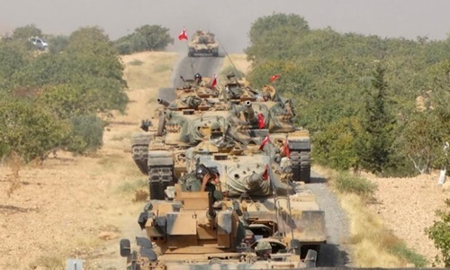 Thổ Nhĩ Kỳ điều xe tăng đến sát biên giới với Iraq