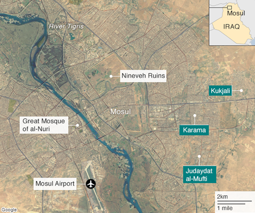 IS tung video giao chiến với quân đội Iraq ở Mosul