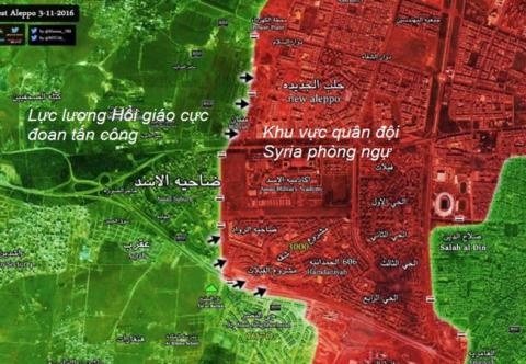Đến hạn Nga ngừng bắn, toàn Aleppo lại đỏ lửa