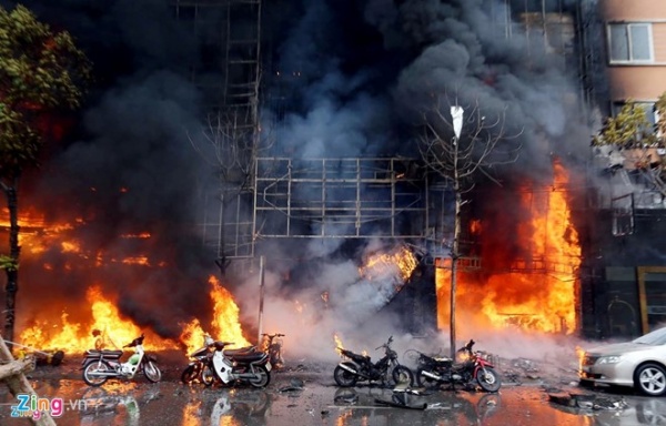 Vì sao nhiều người gặp nạn trong vụ cháy ở Trần Thái Tông?