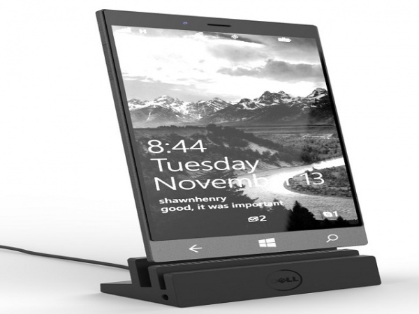 Rò rỉ ảnh tuyệt đẹp chiếc phablet Dell Stack Windows 10