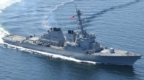 Ba tàu khu trục Mỹ rời Biển Đông