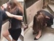 Cô gái xinh đẹp bị đánh ghen, bắt quỳ giữa phố vì khoe ảnh đi chơi với bồ trên Facebook