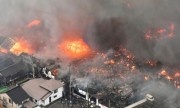 Hỏa hoạn thiêu rụi 140 ngôi nhà ở Nhật Bản