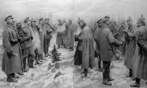 Phút đình chiến kỳ diệu trong đêm Giáng sinh Thế chiến I
