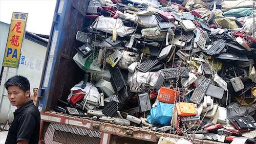Châu Á ngập tràn trong rác thải điện tử