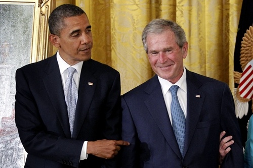Lần đầu hé lộ thư Bush gửi Obama ngày nhậm chức