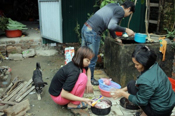 Chùm ảnh: Ngày cuối năm ở gia đình đông con nhất Hà Nội