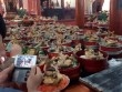 Choáng với lễ cúng rằm tháng Giêng cả trăm mâm xôi gà ở Nghệ An