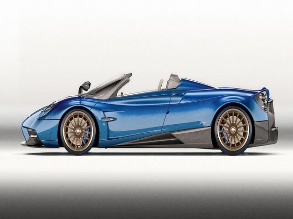 Pagani Huayra Roadster nhẹ hơn, mạnh hơn giá 54,6 tỷ đồng