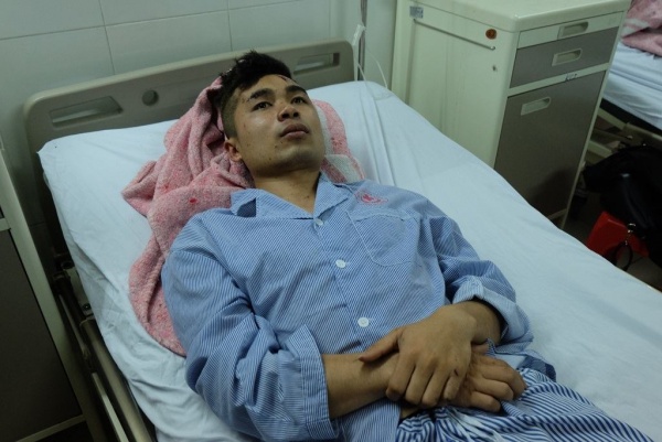 Nổ xe ở Bắc Ninh: "Người tôi bị hất từ cuối xe lên đầu xe"