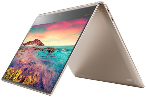 Lenovo Yoga 910: Laptop "biến hình" với màn hình 4K, pin "trâu"