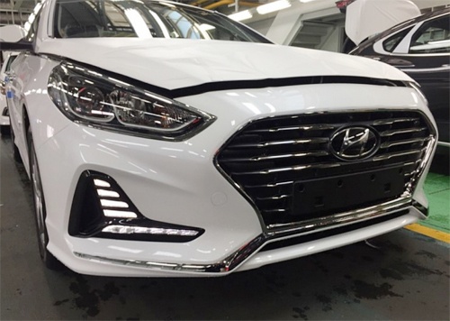 Hyundai Sonata bản nâng cấp xuất hiện ở Hàn Quốc