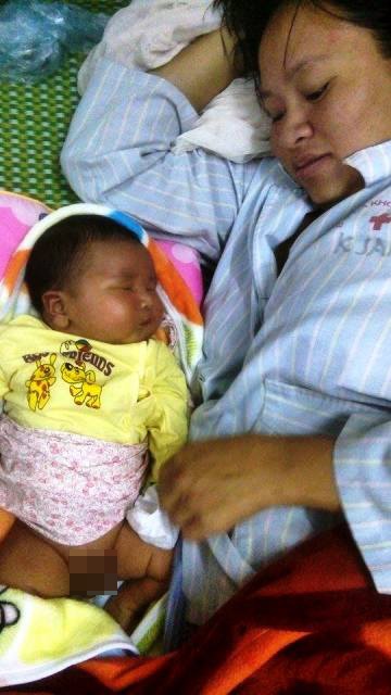 Hy hữu: Bé sơ sinh nặng 6,1kg chào đời tại Nghệ An