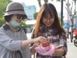 Nữ sinh bị tạt axit đi Thái Lan điều trị đã trở về