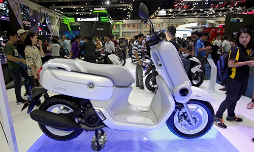QBIX - xe ga kỳ lạ của Yamaha giá từ 1.500 USD