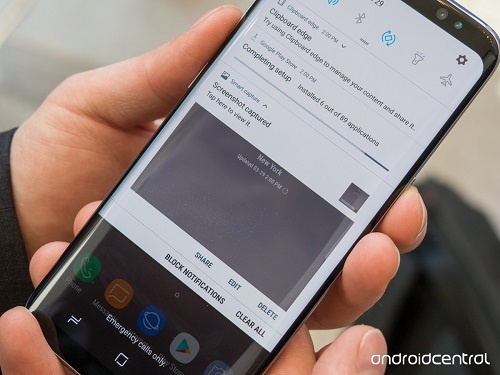Cách chụp ảnh màn hình trên Samsung Galaxy S8 và S8+