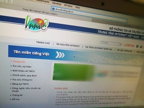 "Mở cửa" cho các nhà đăng ký cùng cung cấp tên miền tiếng Việt