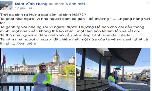 Mr Đàm gọi Hà Hồ là "Hồ Thị Phi" trong scandal với Minh Hằng