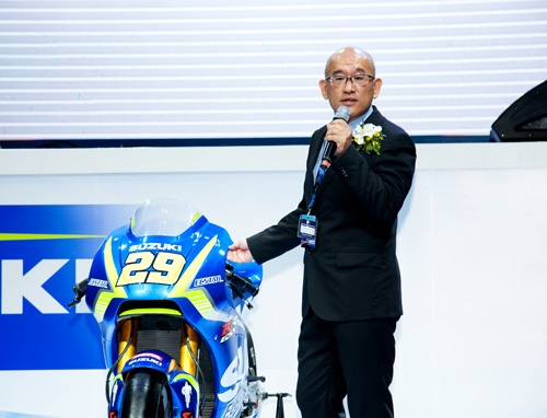 Suzuki Việt Nam ra mắt 3 mẫu xe mới tại triển lãm mô tô, xe máy 2017.