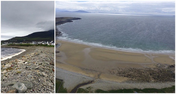 Bãi biển đột ngột xuất hiện trở lại sau hơn 30 năm biến mất