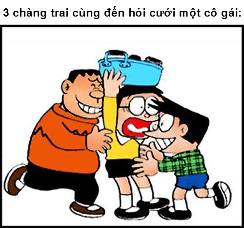 Doremon chế: Muốn thành công, phải có... "tay trong"