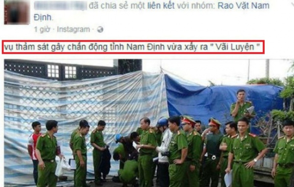 Công an Nam Định nói về thông tin "thảm sát 8 người chết"
