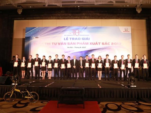 Honda Việt Nam tổ chức cuộc thi Tư Vấn Sản Phẩm xuất sắc năm 2017