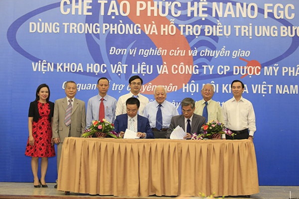 Việt Nam chế tạo thành công phức hệ Nano FGC giúp bệnh nhân ung bướu sống khỏe sau hóa xạ trị