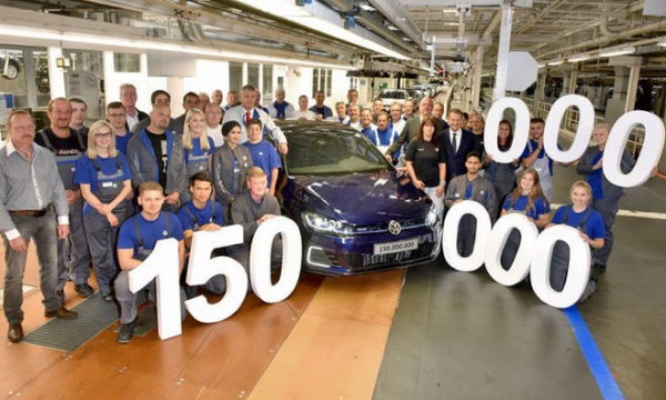 Volkswagen kỷ niệm chiếc xe thứ 150 triệu xuất xưởng
