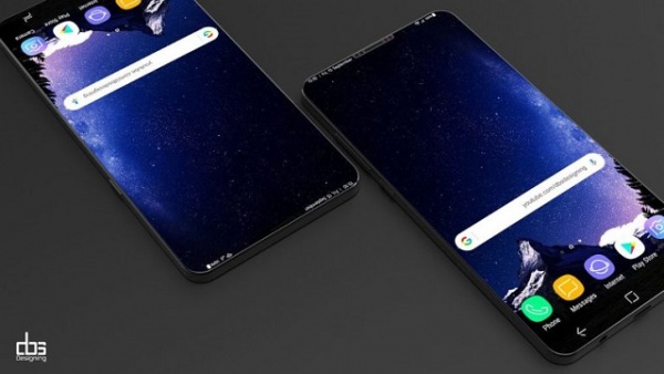 Bản concept Samsung Galaxy S9 với khái niệm màn hình tràn cạnh