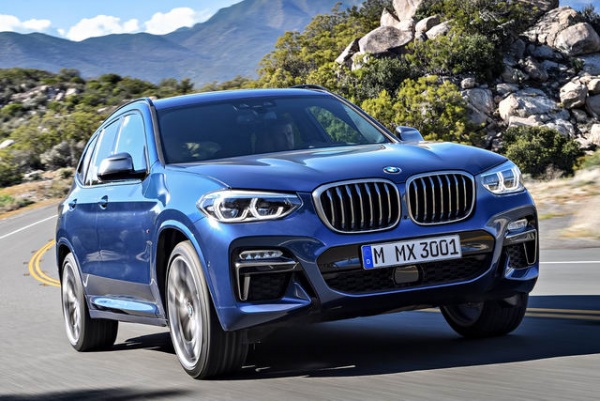 BMW X3 2018 có giá khởi điểm từ 1,56 tỷ đồng