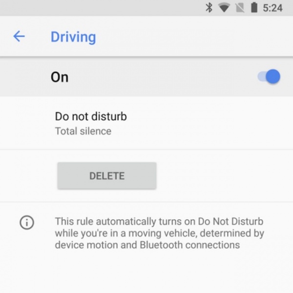 Pixel 2 có tính năng tự động bật chế độ "Không làm phiền" khi bạn đang lái xe