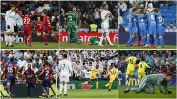 Real Madrid thi đấu trên sân nhà tệ nhất ở thế kỷ 21