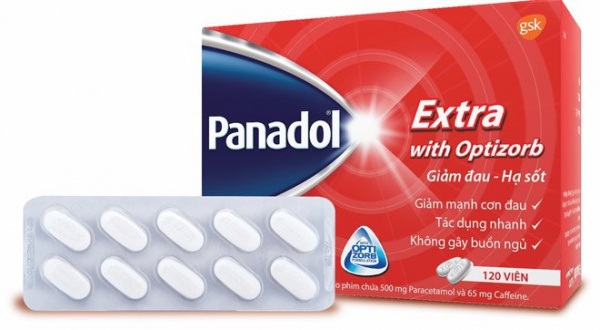 Giảm nhanh cơn đau với Panadol Extra with Optizorb