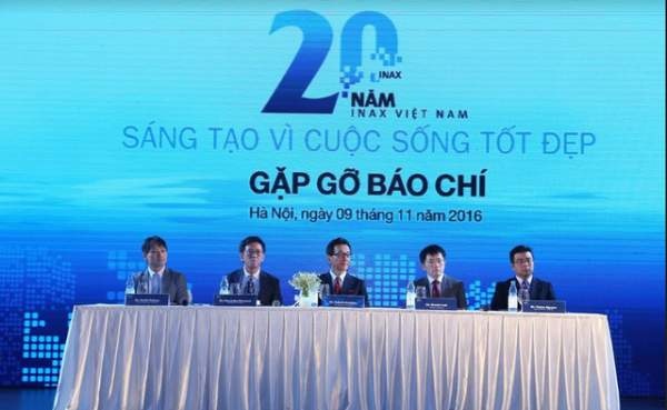INAX – 20 năm sáng tạo vì cuộc sống tốt đẹp người dân Việt