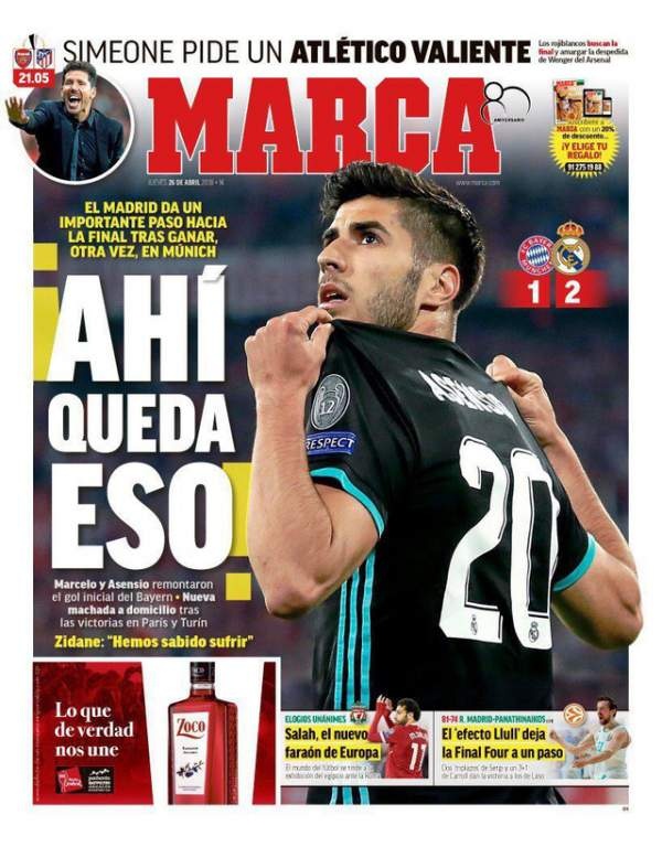 Báo chí thế giới ca ngợi sự đáng sợ của Real Madrid