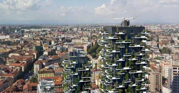 Lạ kì tòa chung cư như rừng xanh dựng đứng giữa lòng thành phố