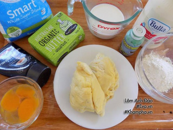 Cách làm bánh crepe sầu riêng lá dứa tuyệt ngon, ăn buổi nào cũng thích