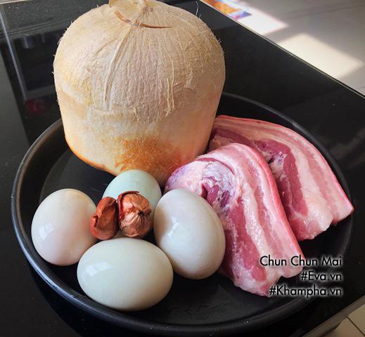 Thịt kho trứng đậm đà thơm ngon không thể thiếu trong ngày Tết miền Nam