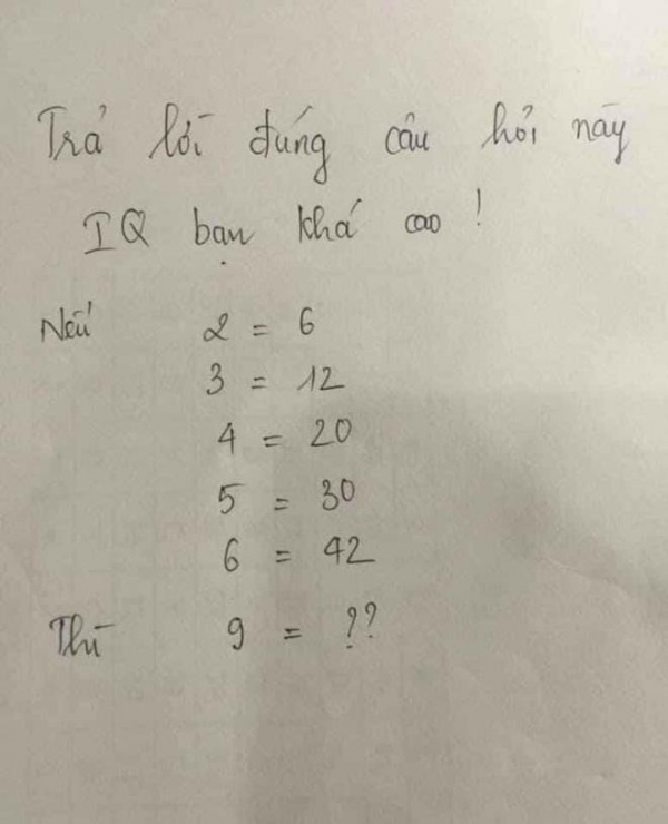 Bài toán nhìn tưởng dễ nhưng 100 người trả lời, 99 người cho đáp án sai