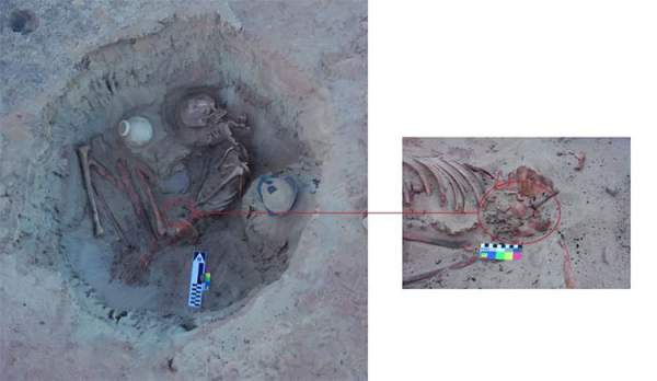 Nhà khảo cổ choáng khi phát hiện vật lạ cạnh hài cốt phụ nữ 3.700 năm tuổi