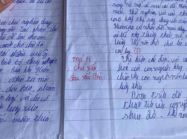 Bài kiểm tra chữ xấu hơn gà bới, cô giáo phê một câu "cực gắt" khiến học sinh xấu hổ
